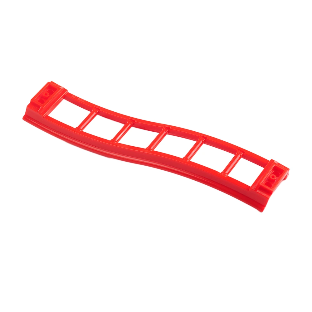 10PCS 34738 Compatible Building Blocks 2x16x3 Roller Coaster Arc Track Parts Technology Education MOC Red/Gray Optional