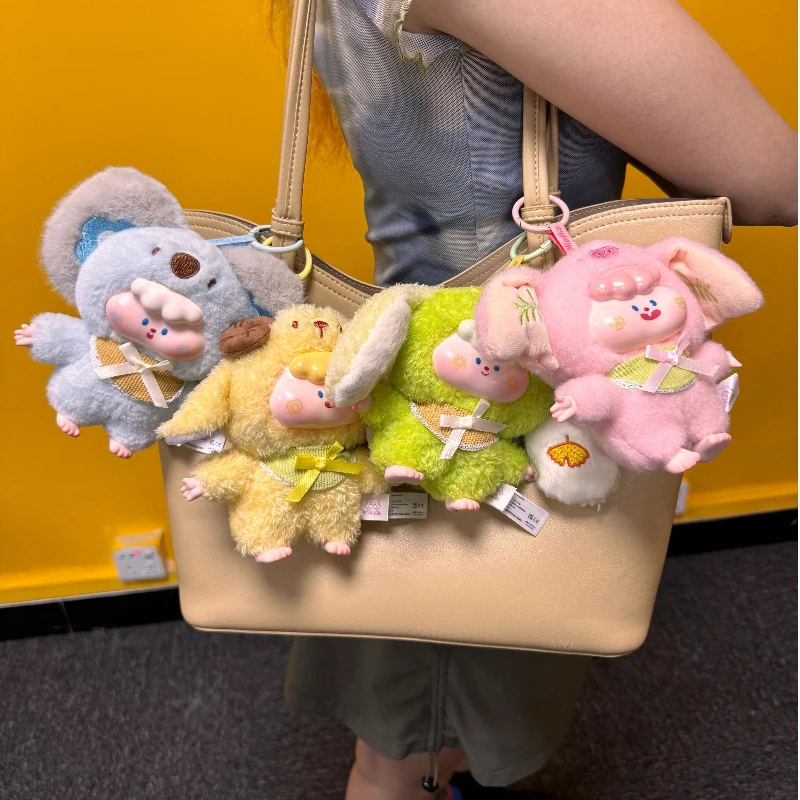 

В наличии подлинная серия Dimiemie Amazing Seasons Song, плюшевая глухая коробка, милый детский плюшевый брелок «сделай сам», сумка, подвеска, подарок