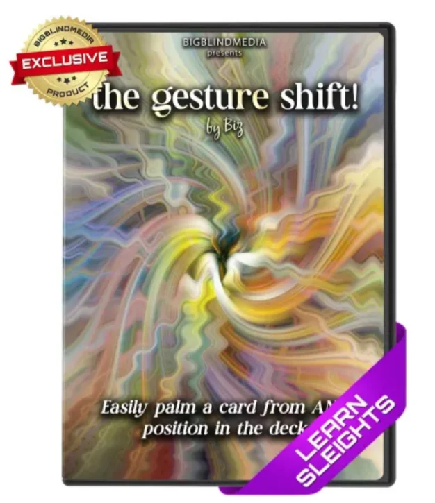 The Gesture Shift by Biz - Magic tricks (Instant Download)