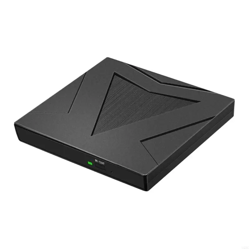 

U55C USB3.0 Type C Внешний DVD -писатель горелки счелитель читатель плеера оптический привод для горелков для ноутбука для DVD