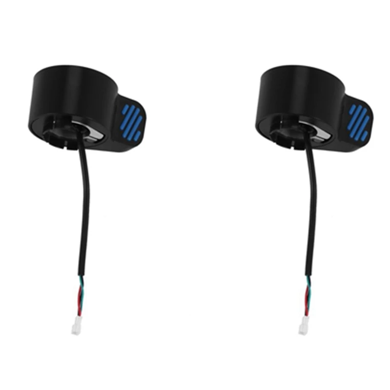 2Pcs Electric Scooter Thumb Throttle Accelerator Thumb Throttle Accelerator Foldable For Ninebot Es1/Es2/Es3/Es4