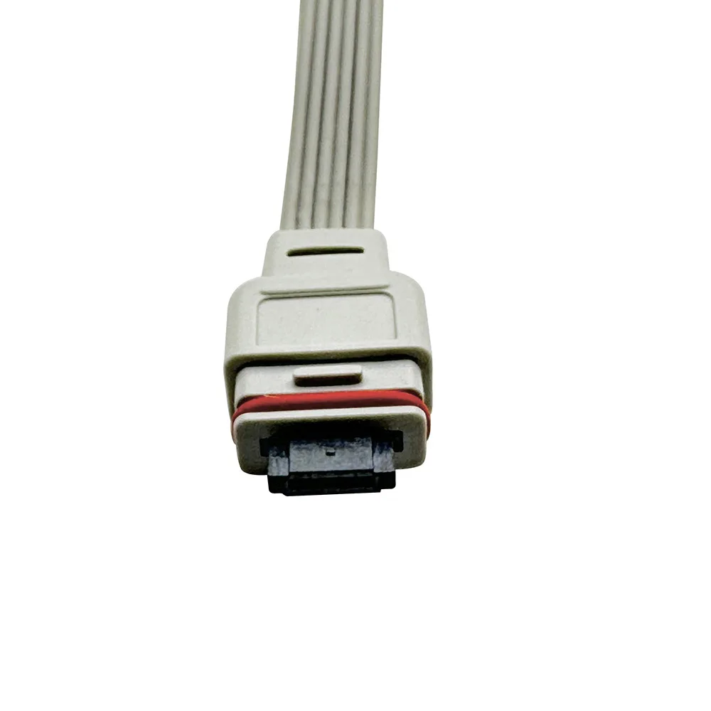 For Nihons Kohdens JapansOptoelectronics to Dynamic Line Telemetry Line Recorder ECG Cable 10 Guide