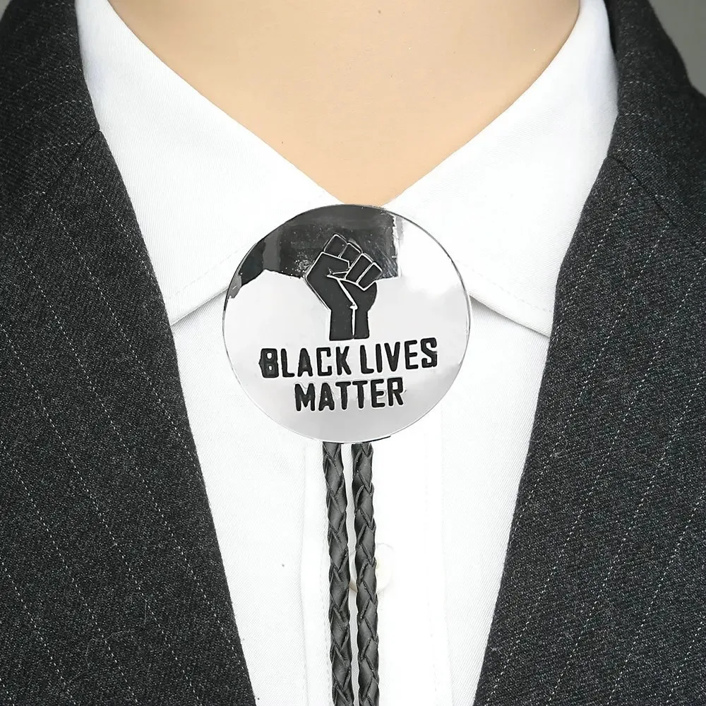 Black Lives Matter bow tie and Dianshi style trendy personality