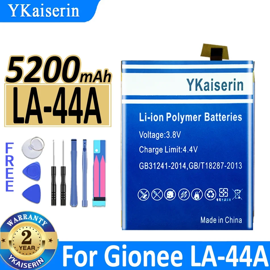 

5200mAh YKaiserin Battery For Gionee LA-44A Batteries