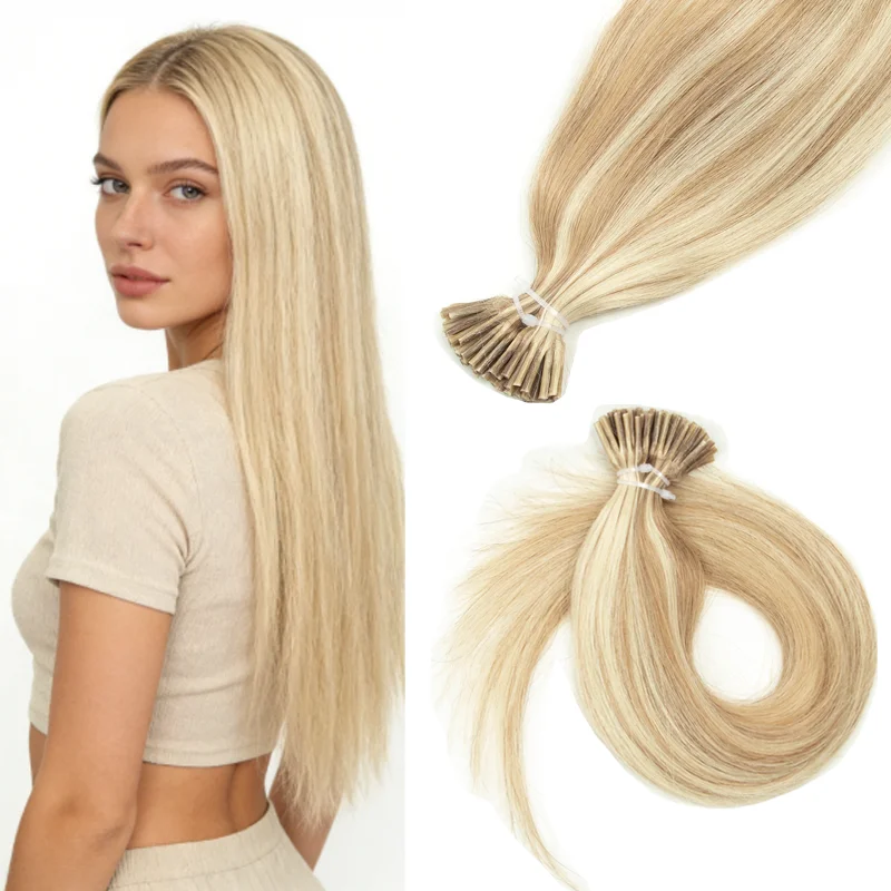 

Наращивание волос Salon Style, 50 прядей, 30G, с толстым кончиком, прямые, кератиновое наращивание I-Tip, натуральные человеческие волосы, 12-20 дюймов, для ежедневного использования
