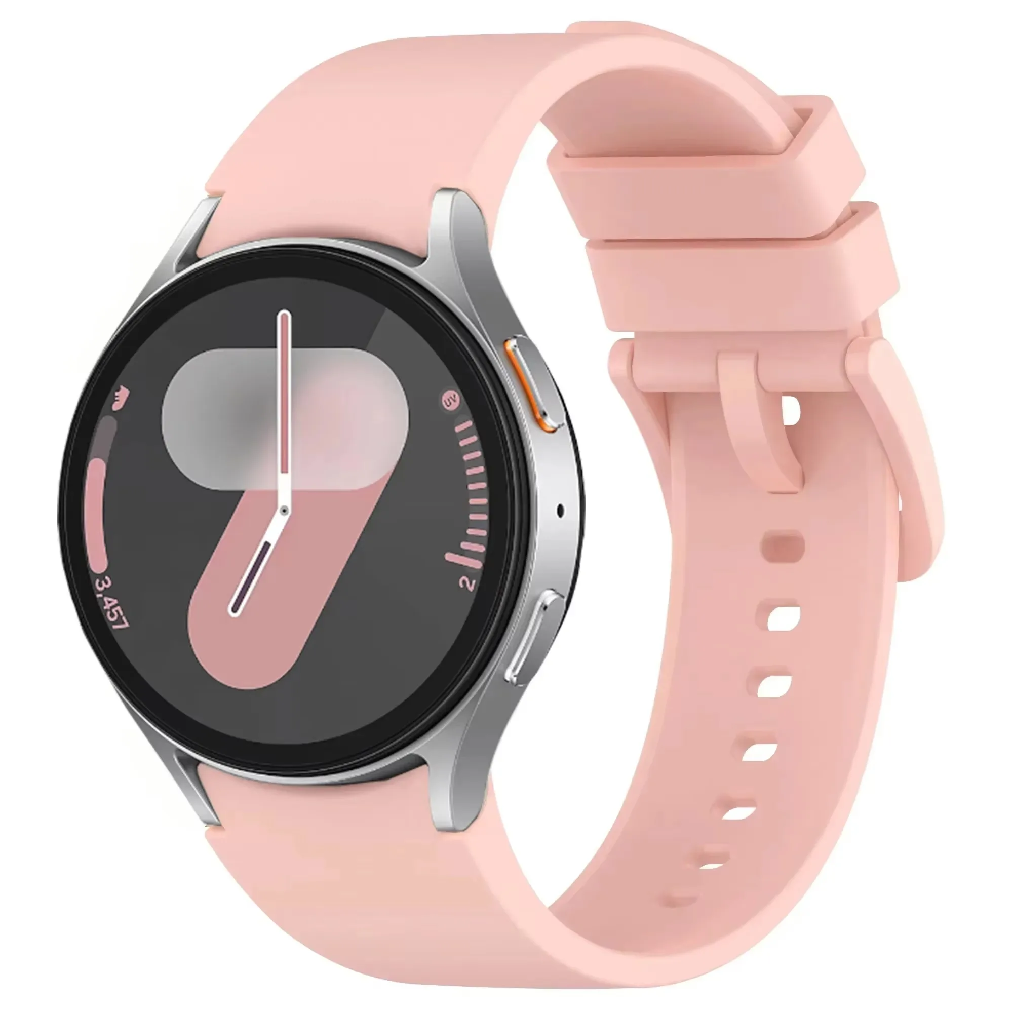 Силиконовый ремешок No Gap для Samsung Galaxy Watch6/4 Classic 47 мм 43 мм 46 мм 42 мм Часы 7/6/5/4 40 мм 44 мм Ремешок для браслета
