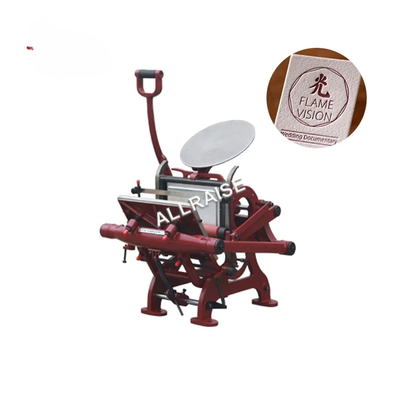 High Quality Business Wedding Card Letterpress Embossing Machine Paper Letterpress Printing Machine