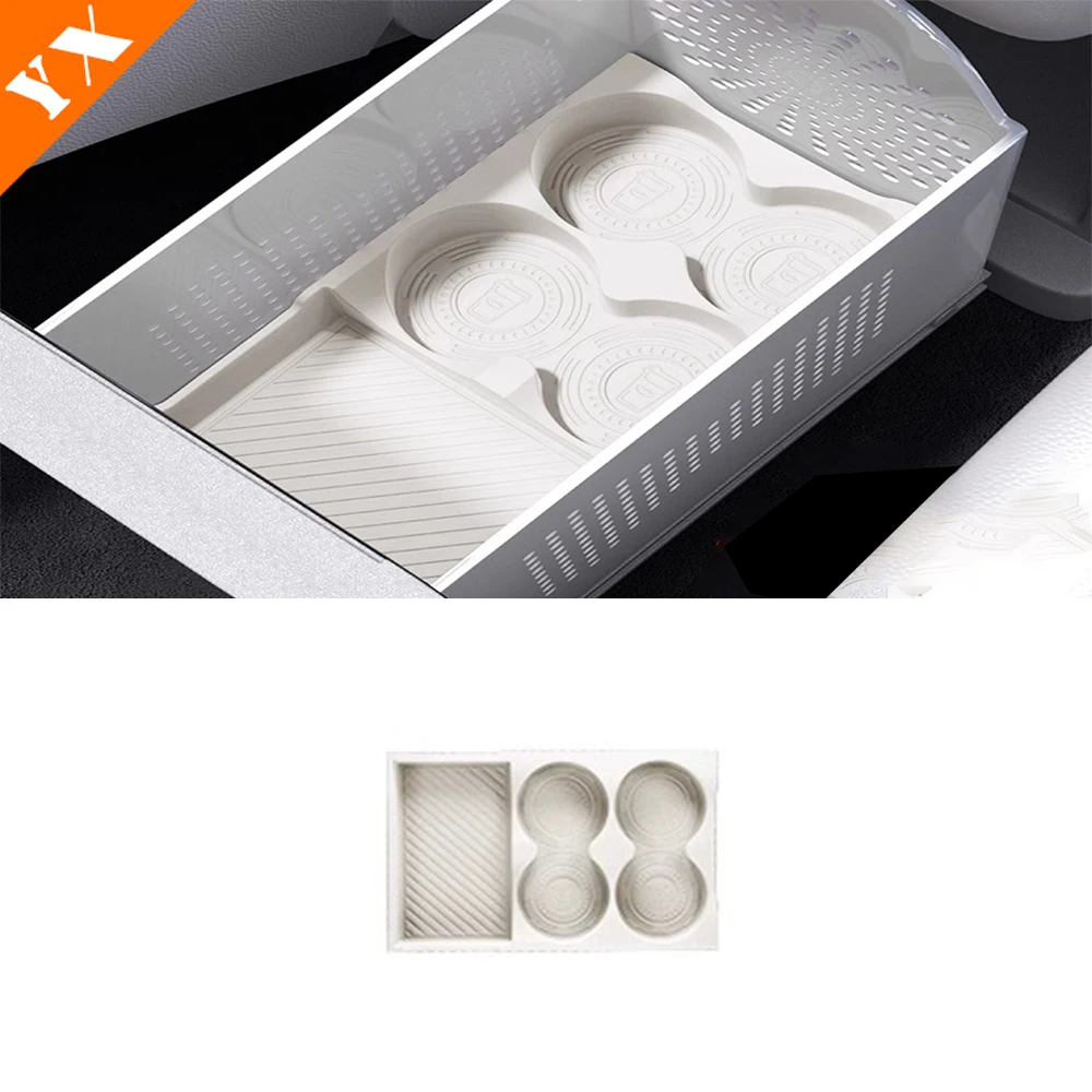 

Аксессуары для BYD xia 2025 2026 xia, накладка на чашку для автомобильного холодильника, подстаканник, автомобильный силиконовый чехол для чашки