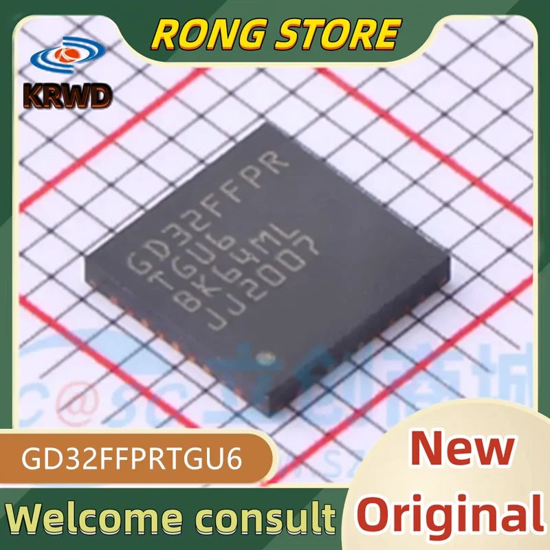 

5PCS GD32FFPRTGU6 New and Original GD32FFPR GD32FFPRT QFN
