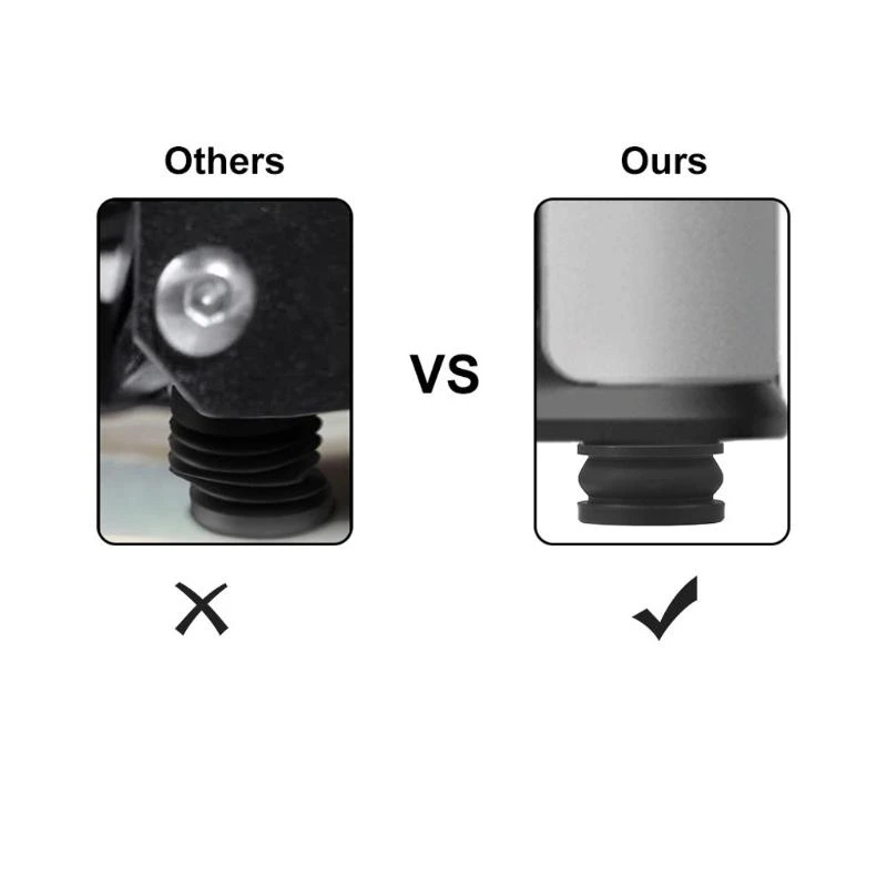  Upgraded Vibration Dampening Feet For 3D Printer Stability Shock Absorption Silicon Pads