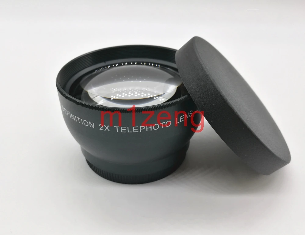 2.0x TELE Telephoto LENS Magnification for 37 49 52 55 58 mm canon nikon pentax sony fuji olympus panasonic Digital Camera