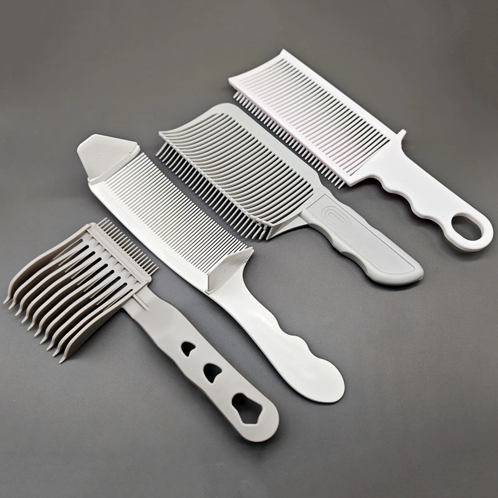 1/2/3Pcs Barber Hair Comb Kit Blending Flat Top Hair Cutting Fading Stying Fade Comb  Men Fade Brush Salon Hair Tool Accessories