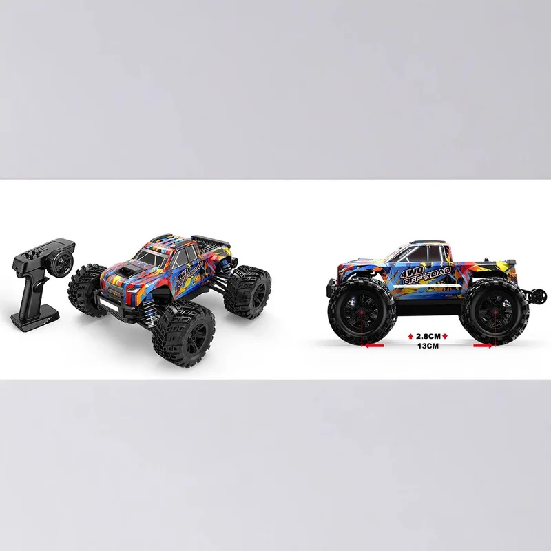 Meijiaxin mini monster 20208 novo produto 1:20 carro de controle remoto sem escova mjx modelo brinquedo rc carro simulado brinquedo das crianças legal