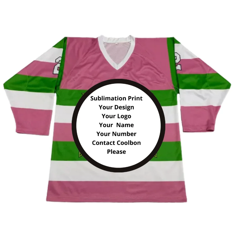 Sublimation Goalie Jersey Hockey Practice Jerseys Custom 100 Polyester Sublimated Hockey Jersey