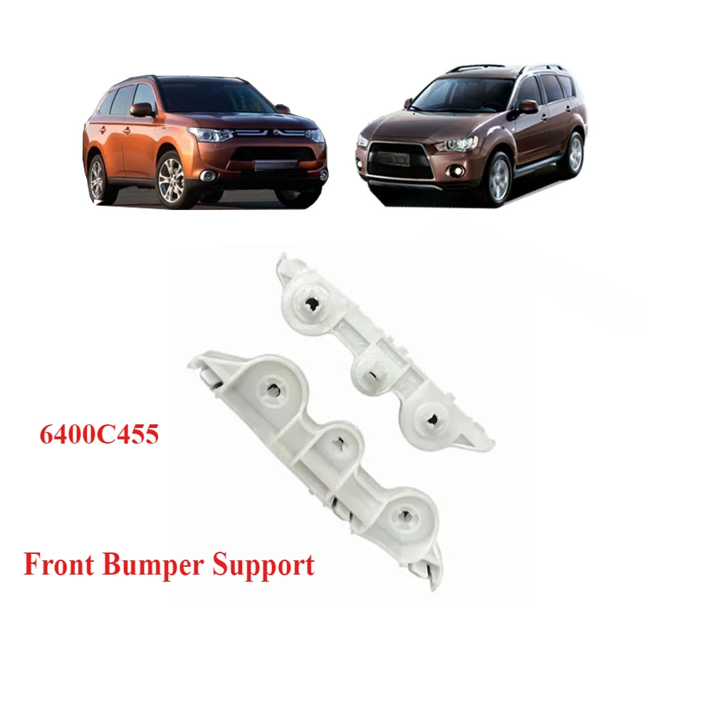 

1 or 2 Pieces Front Bumper Support for Outlander EX 2010-2012 Front Bumper Bracket for Airtrek CW Bracket Plastic 6400C455