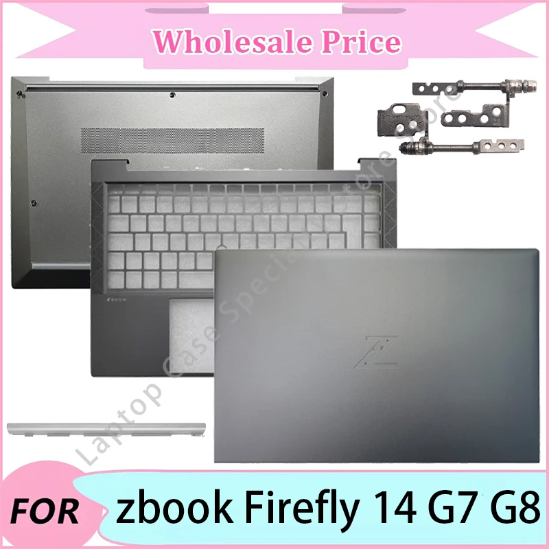 

NEW For HP zbook Firefly 14 G7 G8 Laptop LCD Back Cover/Palmrest/Bottom Case/Hinge/Hinge Cover/US Keyboard/Keyboard/case