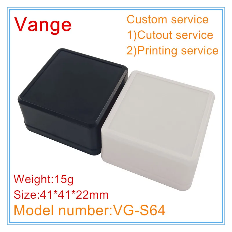 Vange electrical junction box 41*41*22mm ABS plastic project box PCB case