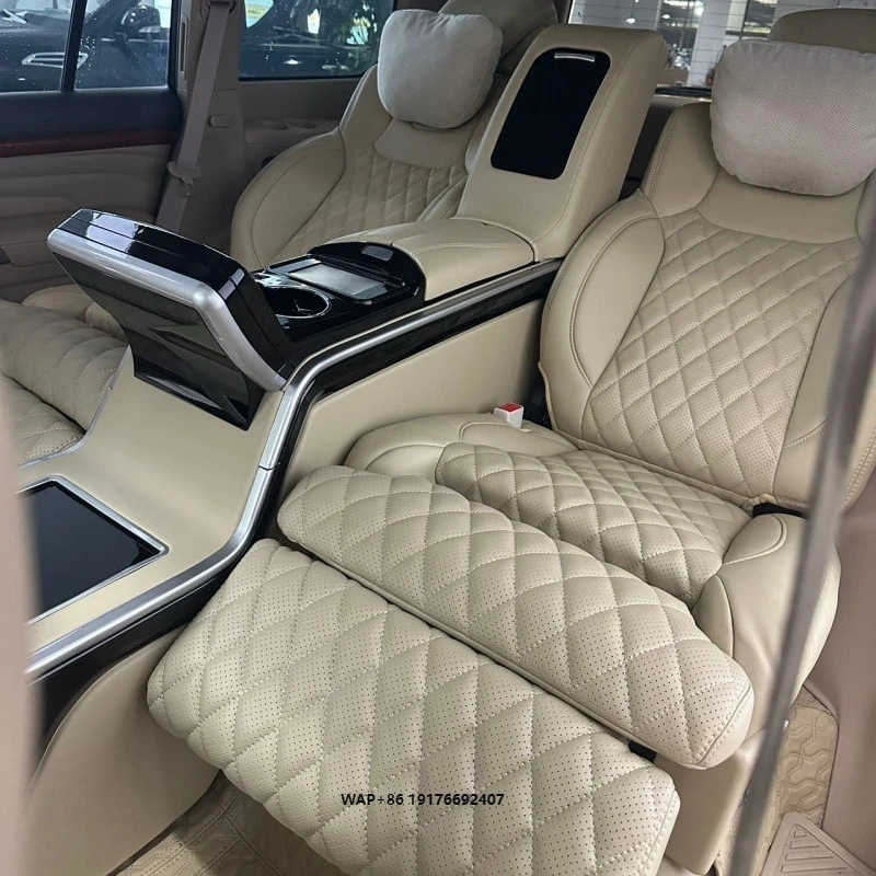 Automotive Luxury Seat Car Interior Accessories Retrofit Microfiber Leather Rear Car Aviation Seats
