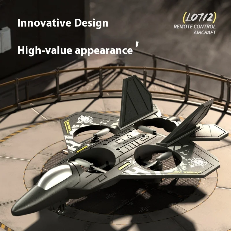 L0712 6채널 스텔스 RC 제트 EPP 폼 고정익 브러시리스 모터 & 자이로 UAV 드론 (고급 파일럿 생일 선물용)