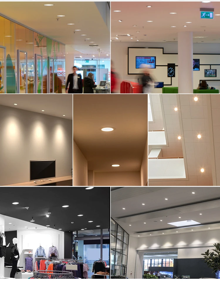 LED Downlight 7W 9W 12W 15W 18W AC 220V 240V Einbau Runde Led decke Lampe Strahler Panel Lichter Innen Beleuchtung Spot Licht – Detail 6