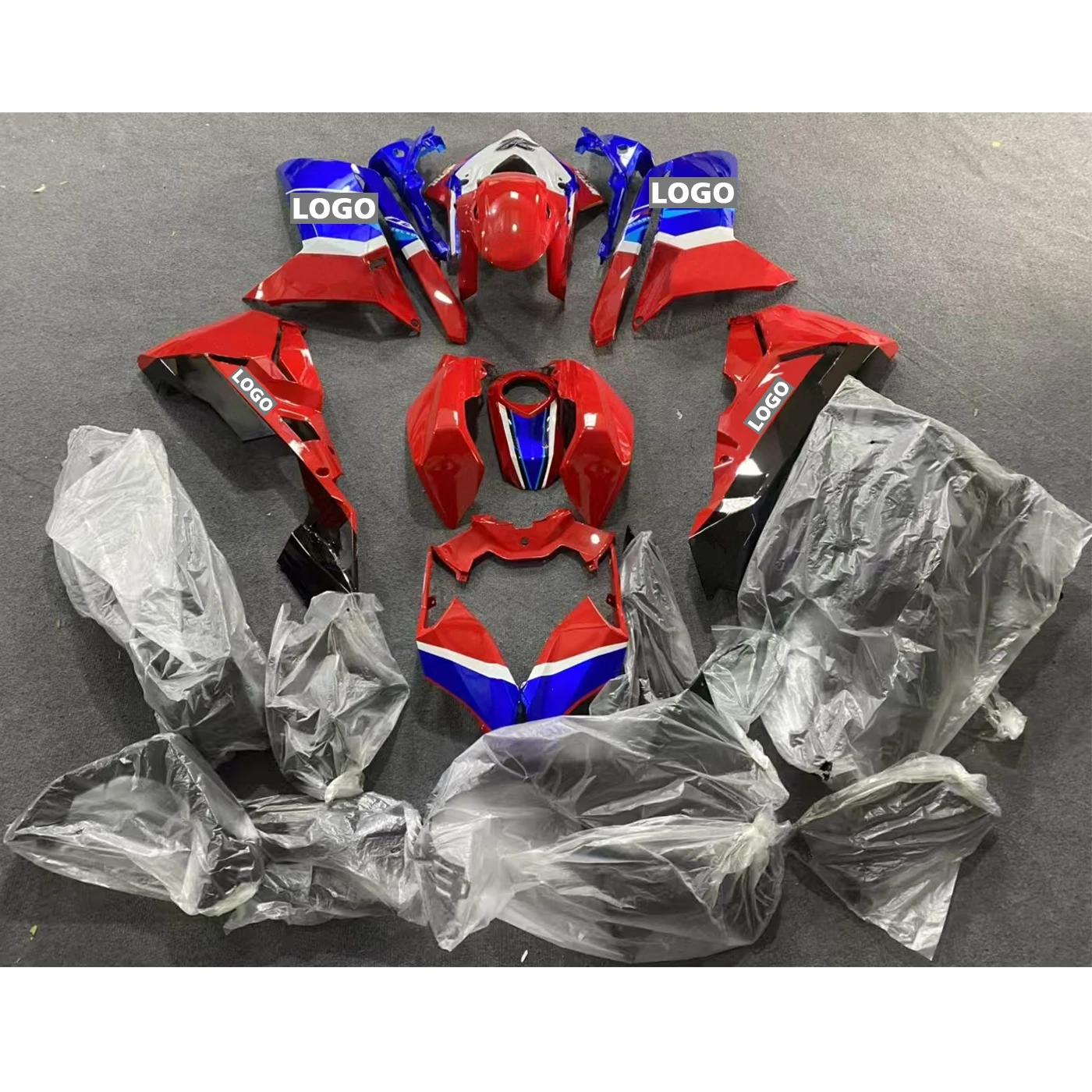 For Honda CBR250R 2017-2024 Motorcycle Fairing Cover Kit Fit on Honda CBR 250R 2020 2021 2022 2023 2024 Decorative Cover Shell