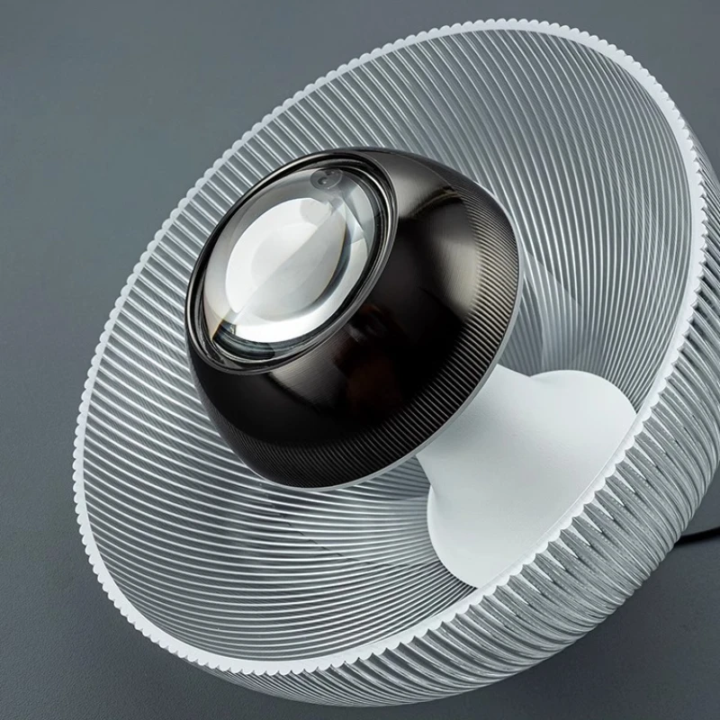 Creativity Mushroom LED Pendant Lights Hand Scan Sensing Adjustable Height Ceiling Chandeliers Bedroom Bedside Decoration Lamps