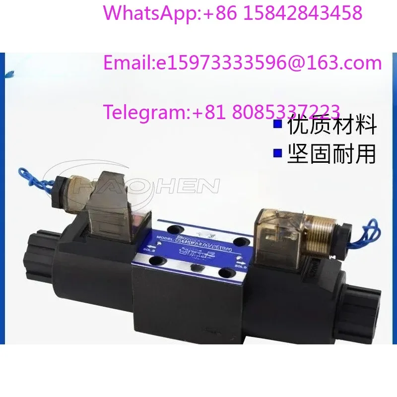 DSG-01 DSG-03 Hydraulic Solenoid Directional Valve Spool 3C2 3C4 3C60 2B2 2B3B 2D2 DC24V N150 Industria