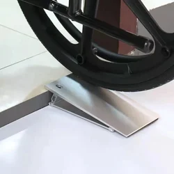 Elder Patients Aluminum Alloy Wheelchair Accessible Mobile Access Plate Portable Home Bathroom Ramp Plate Wheelchair Accessories