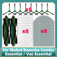Fit For ( iRobot Roomba Combo Essential Y0140, Y0110, Y054020, Y0112 Roomba Essential Vac 2 Q0520, Q0120, Q011, 105 ) Parts