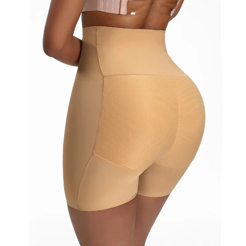 

Women Sexy High Waist Body Shaper Butt Lifter Padded Hip Enhancer Shapewear Tummy Control Panties Fake Ass Shorts