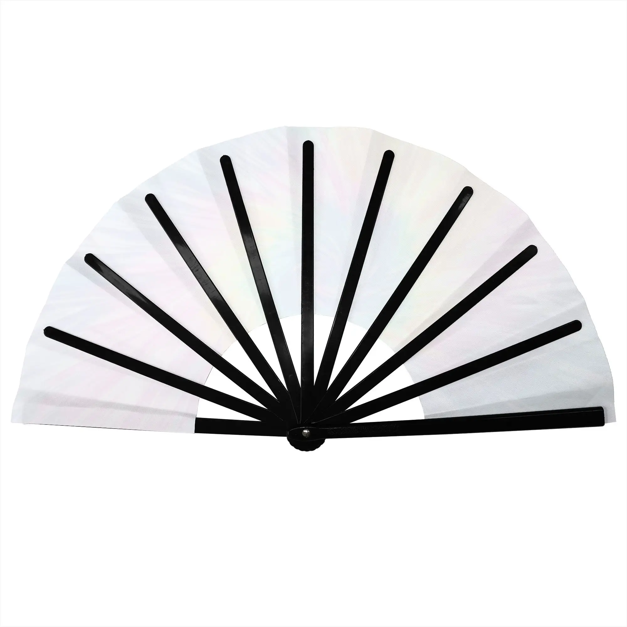 Personalised Tie Dye Promotional Gift Hand Fan Party Abstract Style Color Durable Folding Fans Novelty Bulk Pack Fan
