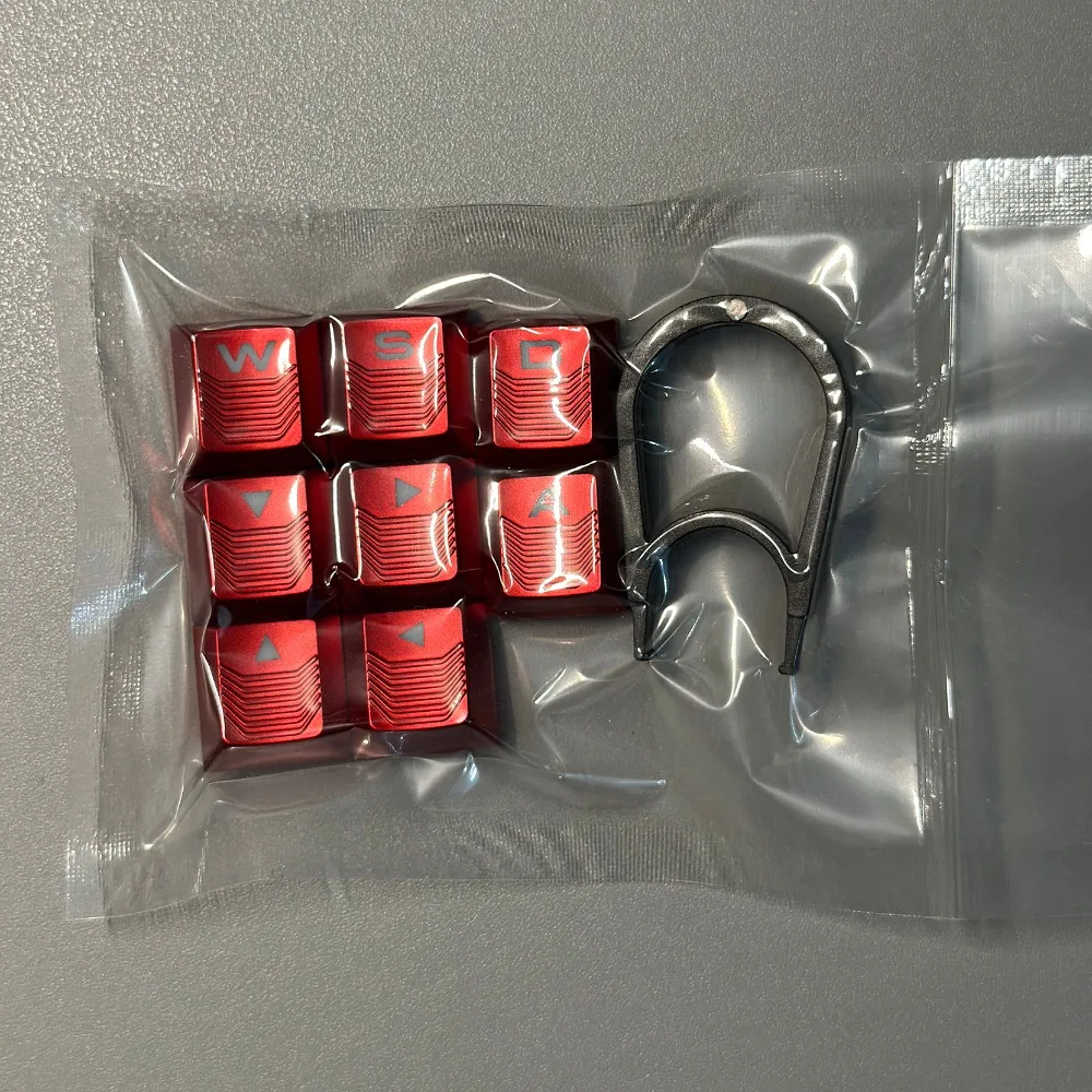 

K70 Anti Slip Patterned Keycaps ABS for K70 K65 K63 OEM Profile Tri Mode waterproof Game Accessory Ergonomics Front Carve Gift