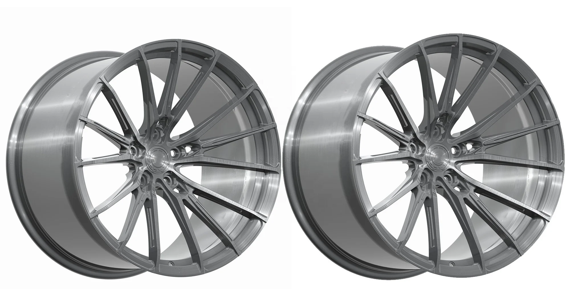Forged Wheel Rims 17 18 26 Inch 9.5J 10.5J 11.5J 12.5J PCD 5*108  5*130 Alloy Wheels Concave