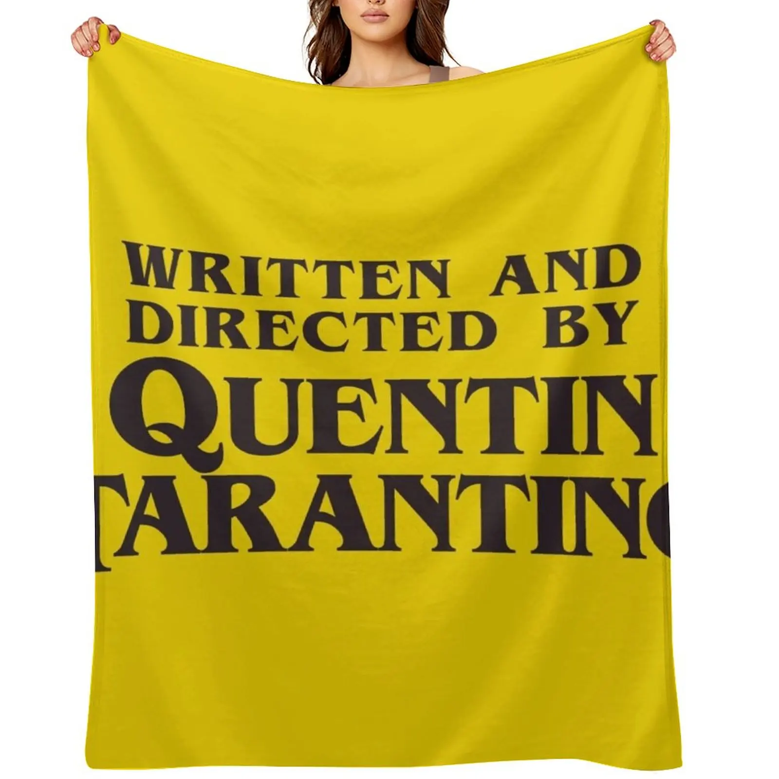 written-and-directed-by-quentin-tarantino-throw-blanket-beach-single-heavy-blankets-and-throws-blankets