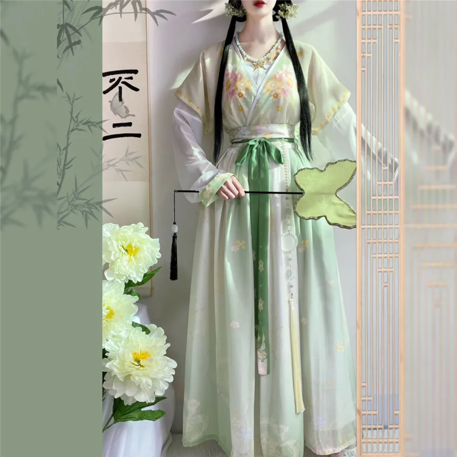chinese-traditional-pink-orange-green-women-clothing-fairy-hanfu-fashion-ethnic-style-party-stage-show-cosplay-princess-dress