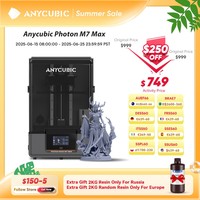 ANYCUBIC Photon Mono M7 Max 14.7L Ultra-Large Print Volume UV Resin 3D Printer Printing Size 298x168x300mm