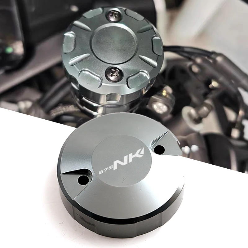 

Motorcycle Front Brake Clutch Brake Fluid Reservoir Cover For CFMOTO 675 NK 675NK 675 NK 2021-2026+ Accessories