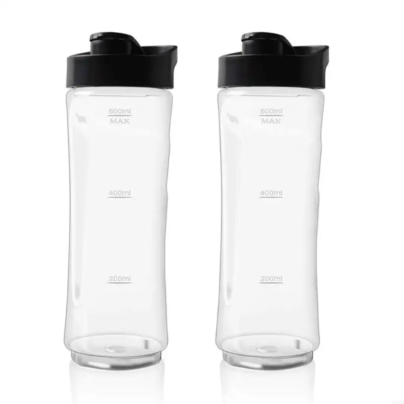 

2 Pack Durable Plastic Juicer Cup Plastic Cup Juicing Machine Part Replacement Cup for Oster BLSTPB BLSTP2 N58D