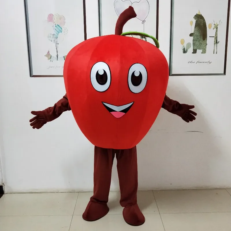 Schattig Fruit Cartoon Mascotte Kostuum Leuke Watermeloen Cosplay Verkleden Kerst Carnaval Feest Volwassen Optreden Kostuum