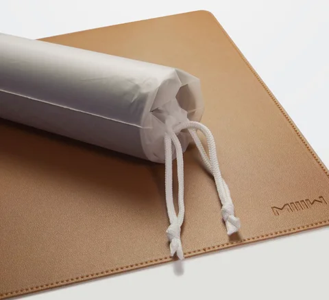 MIIIW Överdimensionerad läderkorkmusmatta Dubbelsidig vattentät mjuk hållbar 900*400 mm bekväm pekskärmsmatta stor musmatta 10 best sales miiiiw - №5