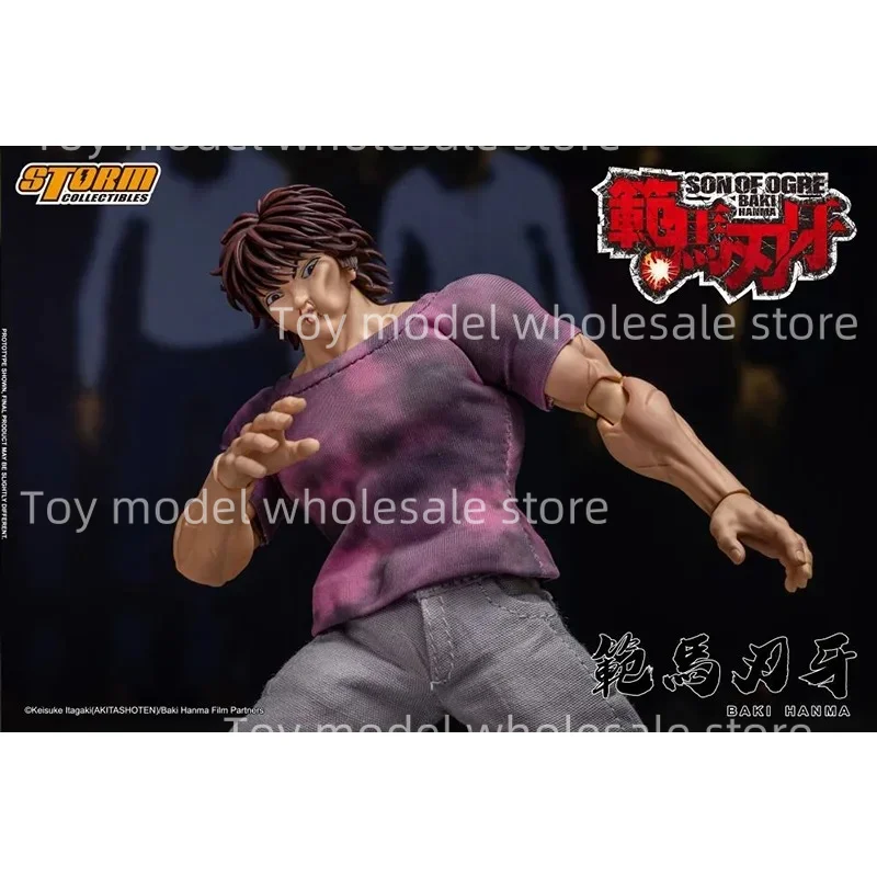 In Stock Original Storm Toys Baki Hanma Son of Ogre Baki Hanma BBTS Exclusive 1/12 Scale In Stock Anime Action Figures Model