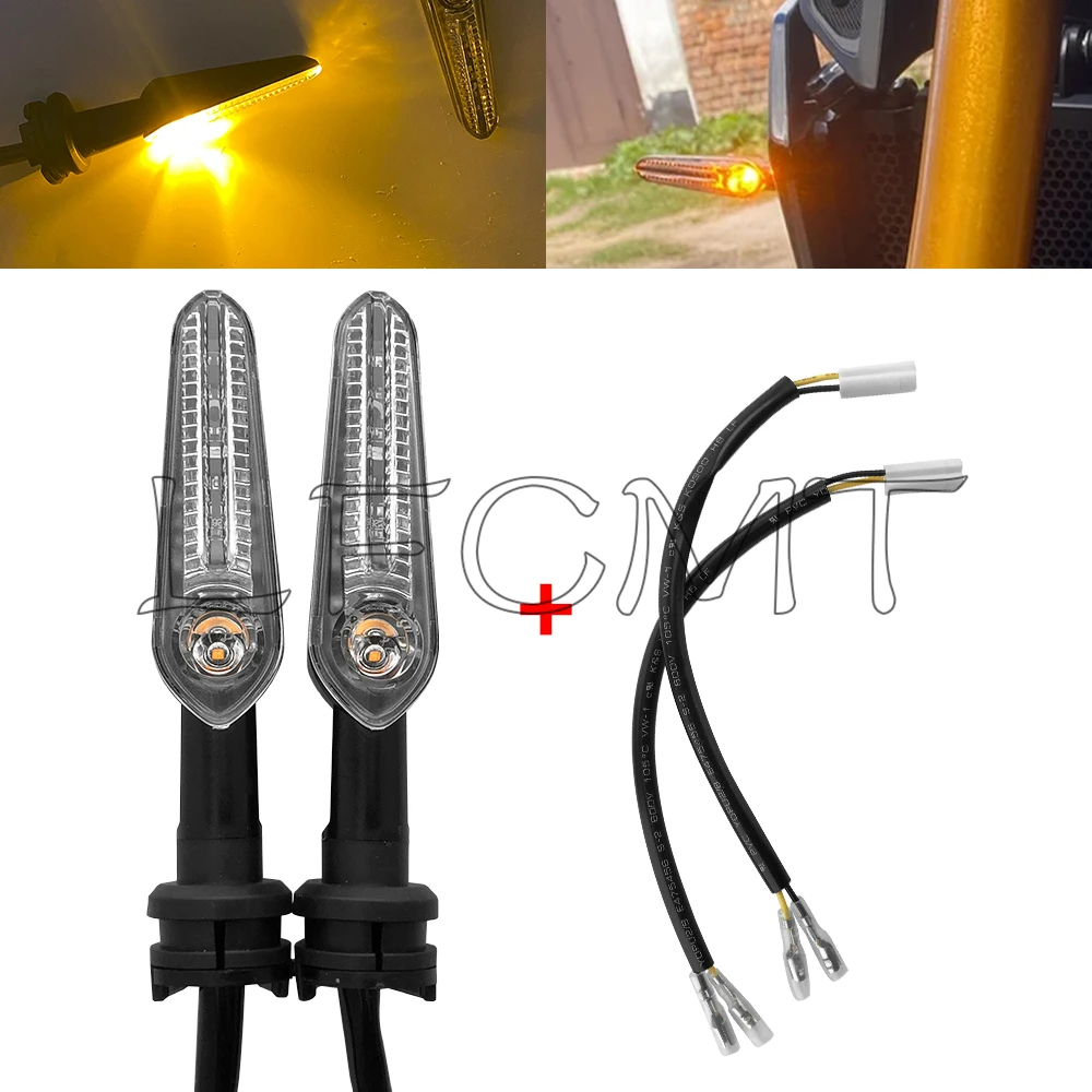 Fit for YAMAHA XTZ250 Tenene TENERE 700 World Raid XTZ700 Rally Motorcycle LED Flasher Turn Signal Indicator Lights