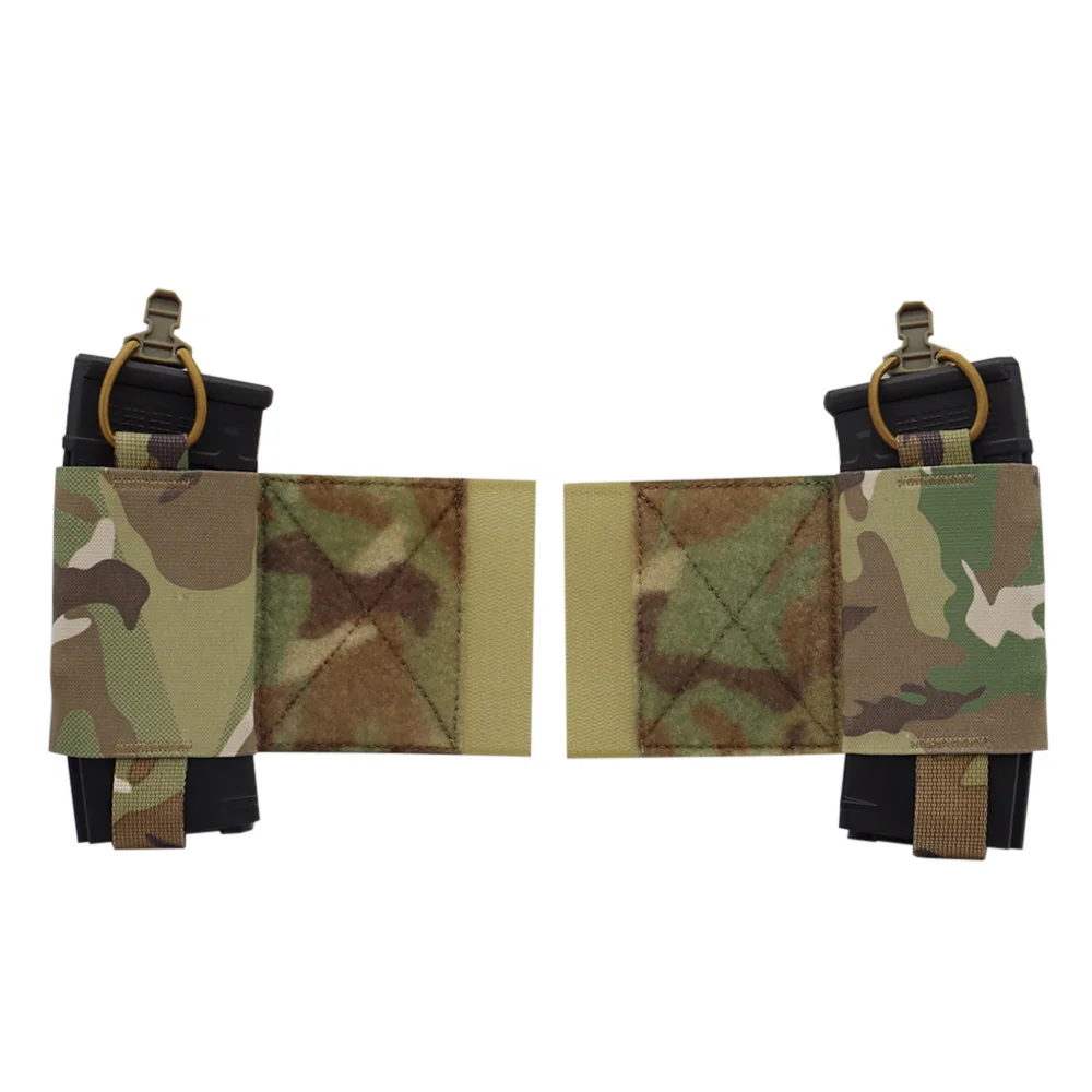 Tactical Vest Wingman V2 Ferro Style Elastic Radios Holder Magazine Pouch FCPC V5 Airsoft Hunting Vest Radio Side Pouch