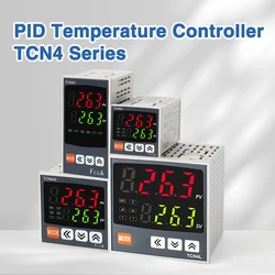 Digital Thermostat SSR+RELAY Output Universal Input TCN4S TCN4H TCN4M PID Temperature Controller Regulator SSR Relay 110VAC 220V