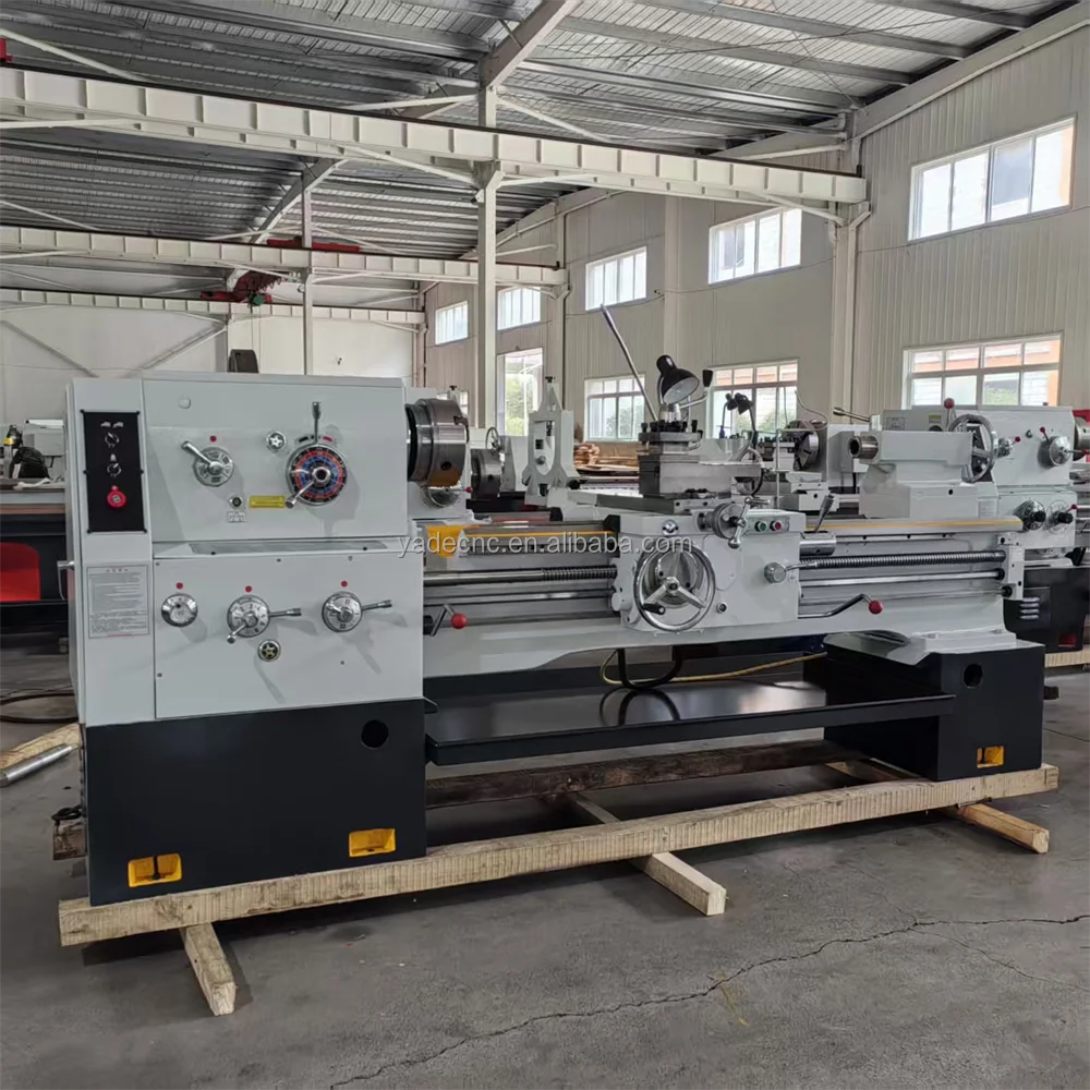 Mini Heavy Horizontal Metal Lathe C6250*1500 Gap Bed Machine