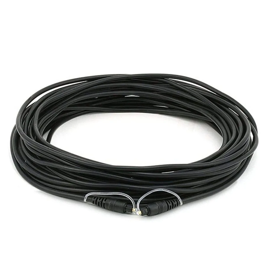 

Moprice 106735 S PDIF Toslink Digital Optical Audio Cable 40ft Black