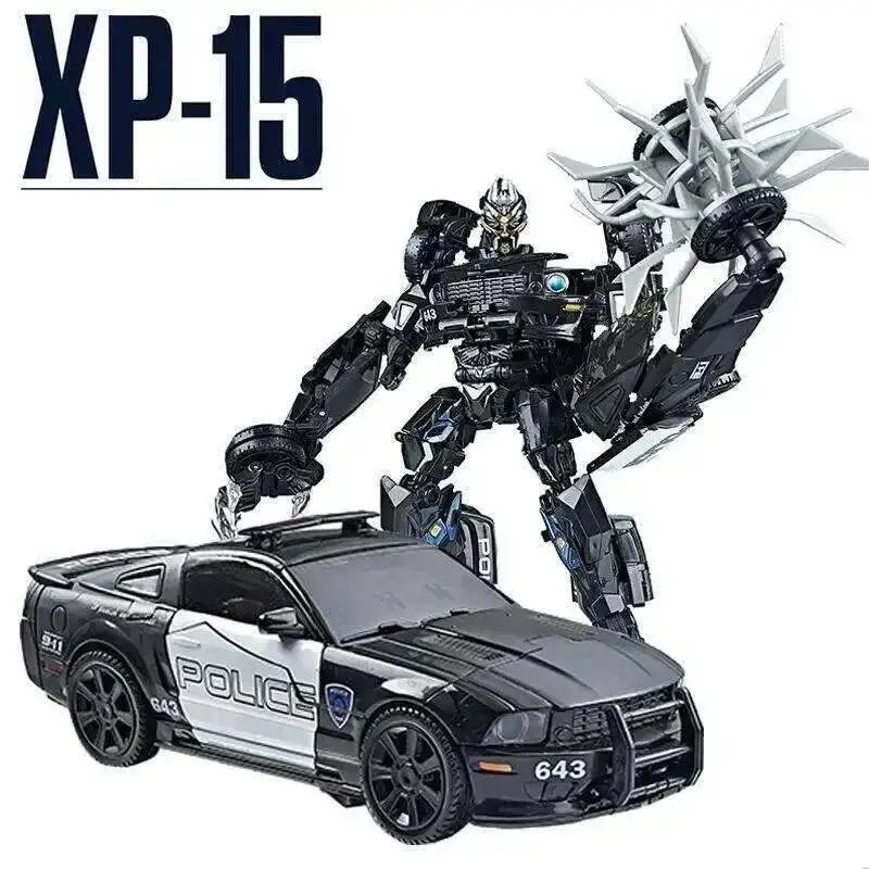 

MXTOYS XP15 XP-15 Barricade Transformation Masterpiece Rollbar Action Figure Toy Movie Model KO MPM05 LS02 Deformation Car Robot
