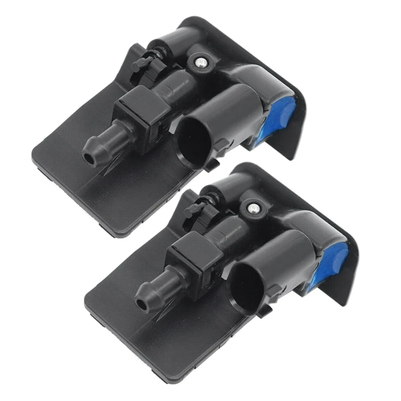 2X New Windshield Washer Sprayer Nozzle Windscreen Nozzle Jet 61667183343 For -BMW X1 E84 / X6 E71 E72