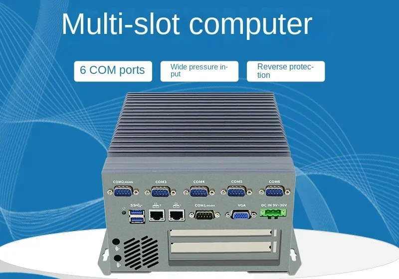 

Machine Vision Industrial Computer High-End Fanless Host More than Expansion Slot Industrial Computer