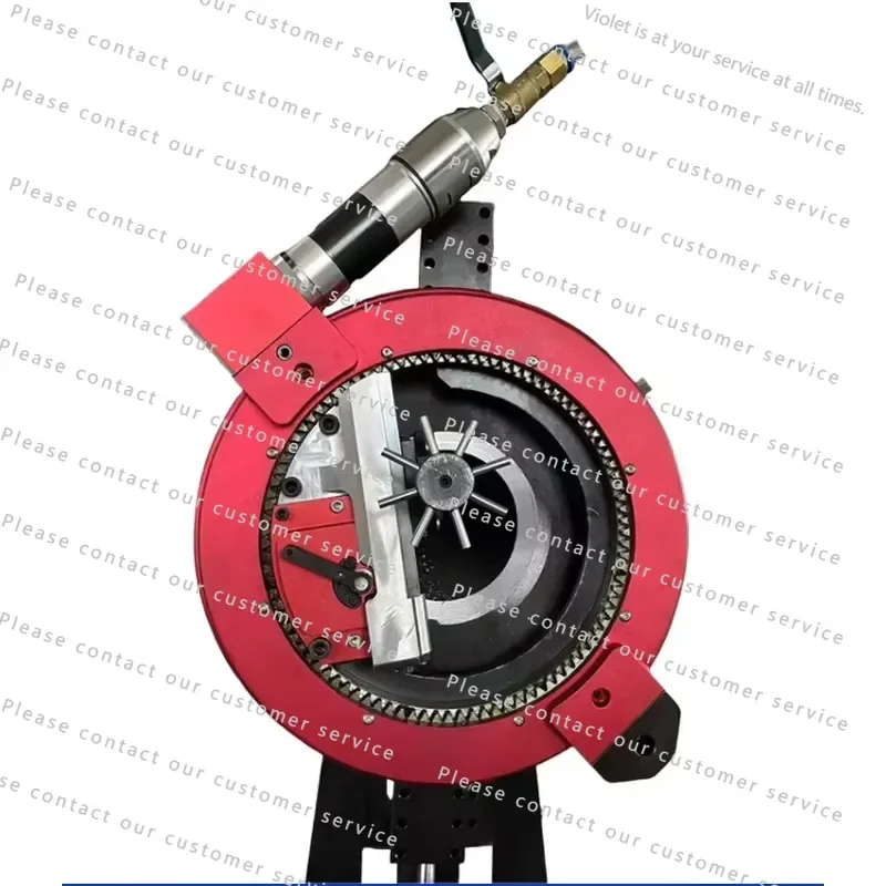 OD‑Mounted Portable Flange Facing Machine, On‑site Flange Surface Repair Device for Pipeline Installation & Maintenance Works